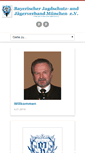 Mobile Screenshot of bjv-muenchen.de